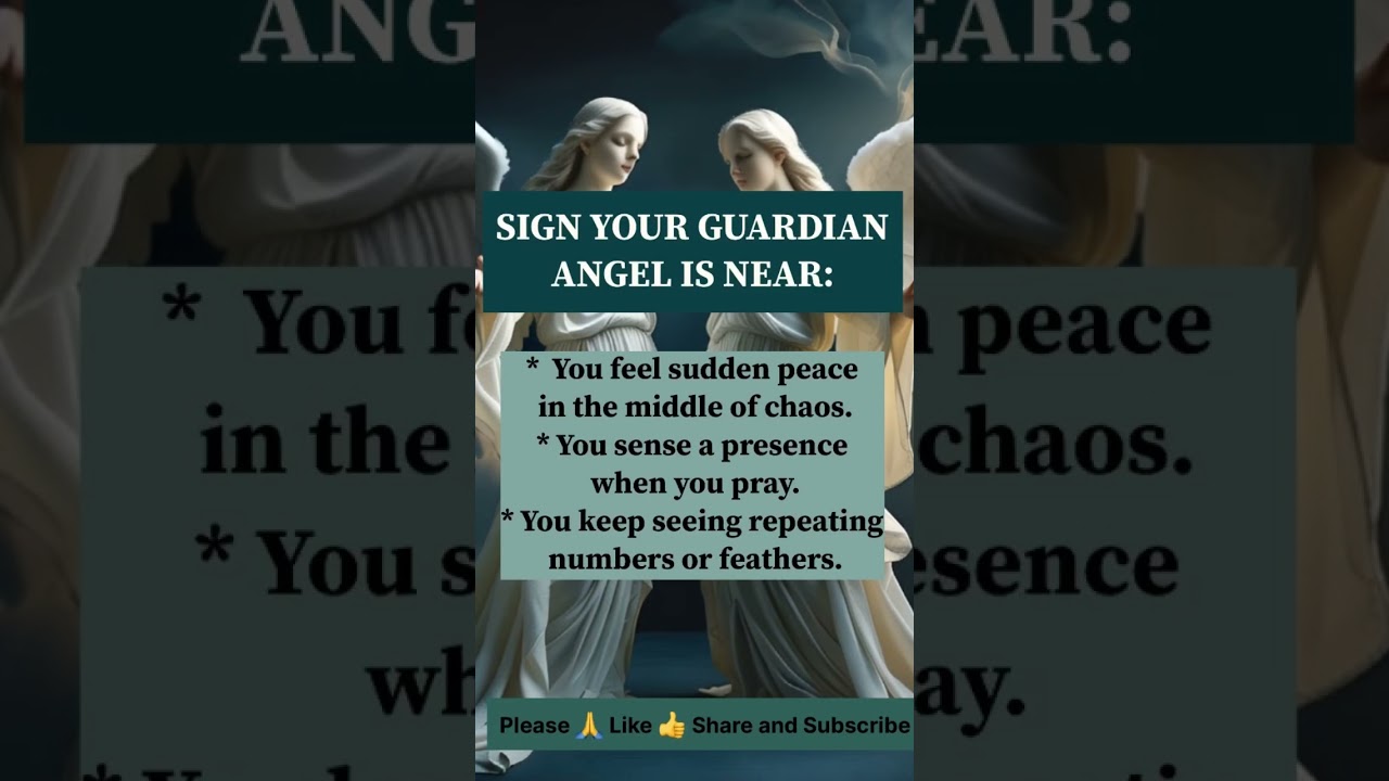 Powerful Signs Your Guardian Angel Is Near: Angel Messages, Angelic Presence, Divine Guidance 