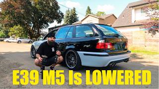 BMW E39 M5 TOURING Gets Down LOW