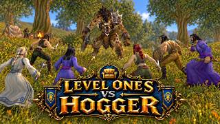 WoW Classic - Can 16 Level Ones Take Down Hogger?