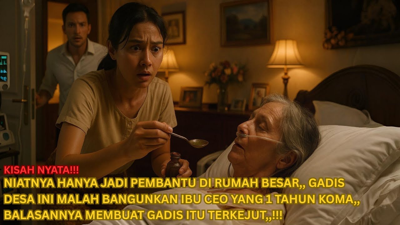 Niat Jadi Pembantu, Gadis Desa Ini Malah Bangunkan Ibu CEO yang 1 Tahun Koma… Balasan nya??