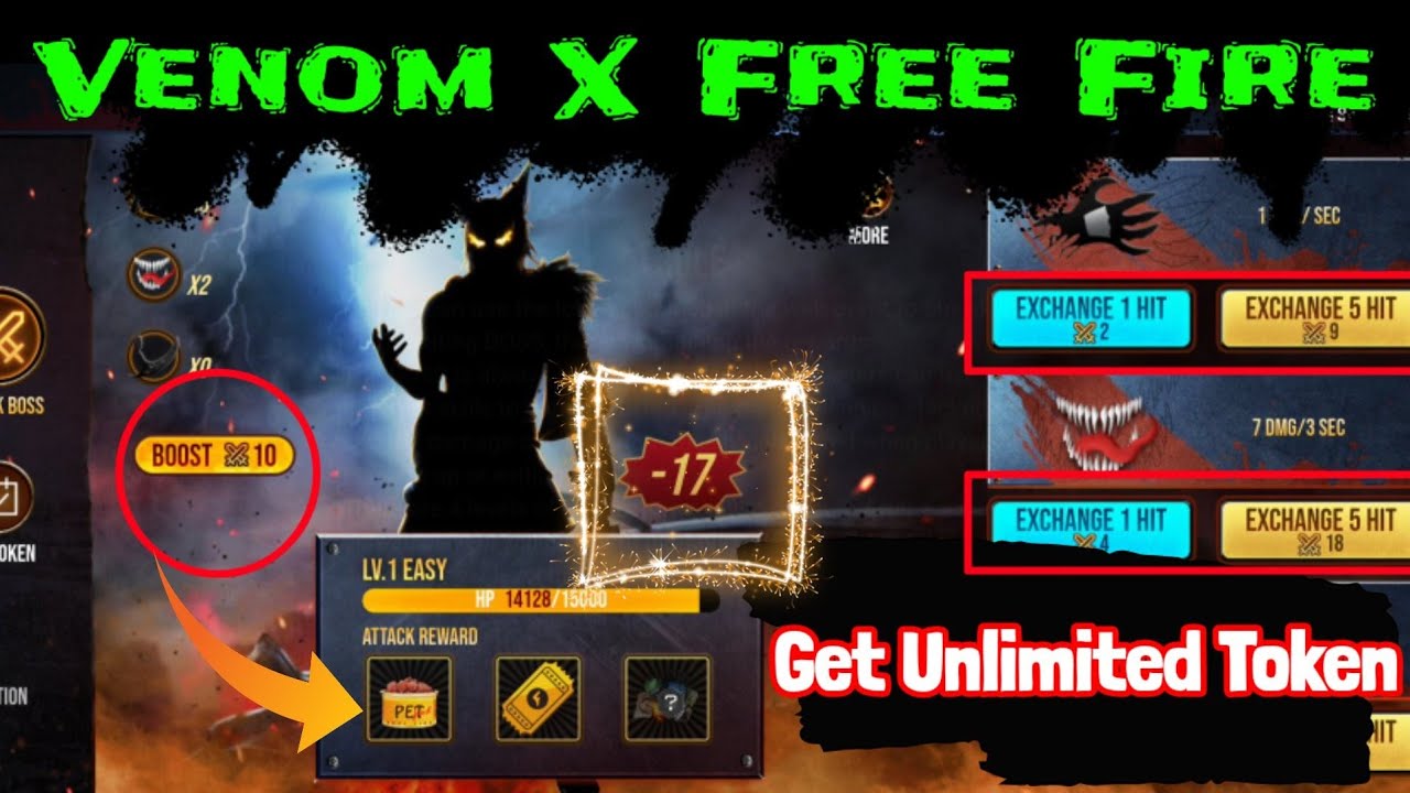 Free Fire X Venom Collaboration | Get All Motor Bike Skin and Reward only Lv1 | Free Fire Easy Trick