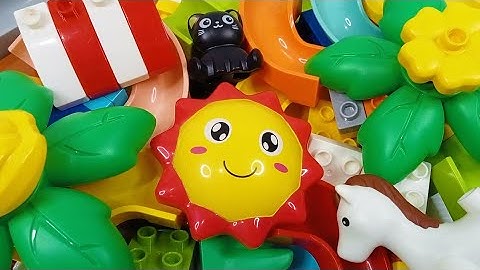 Satisfying Building Lego Duplo Marble Run ☆ Build an Exciting And Easy Marble Run With Lego Duplo