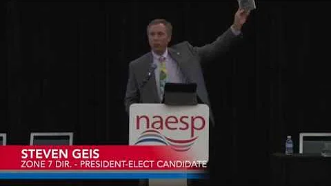 NAESP President-Elect Candidate Steven Geis