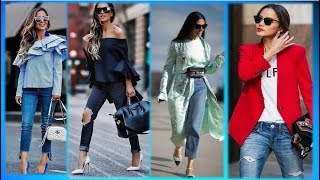 видео Стильные джинсы летнего сезона 2018: рваные модели
