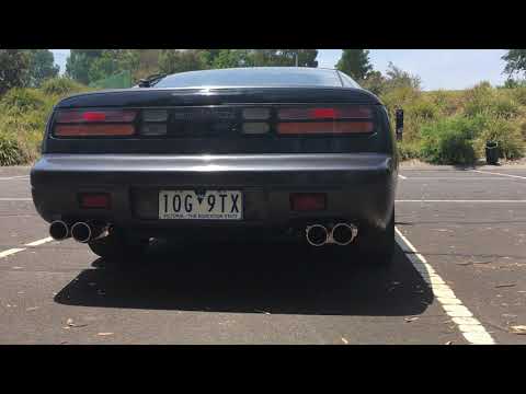 Nissan 300ZX Z32 NA with AMS exhaust - YouTube