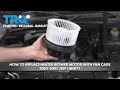 How To Replace Heater Blower Motor With Fan Cage 2002-07 Jeep Liberty