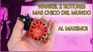 Este es el Wankel Doble Rotor mas CHICO del Mundo y Gira a + 20.000 RPM