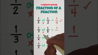 How to Find the Fraction of a Fraction! - FAST TRICK!