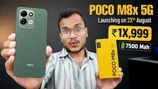 Poco M8X 5G Launch Date In India Poco M8X 5G Price In India, Processor, Camera, Display, Battery