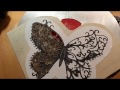Выпиливание лобзиком из фанеры. Бабочка. Scroll sawing butterfly with JET JSS 16