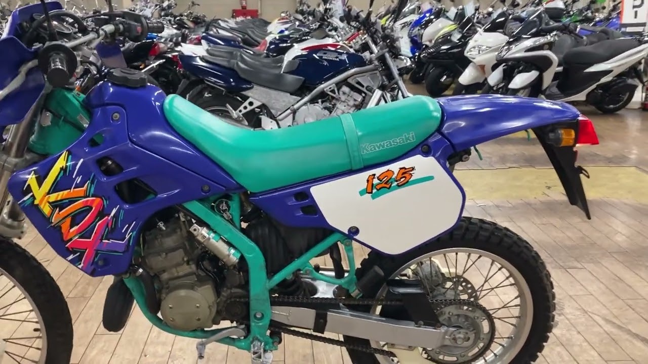 KDX125SR 低走行 ノーマル車両 - YouTube