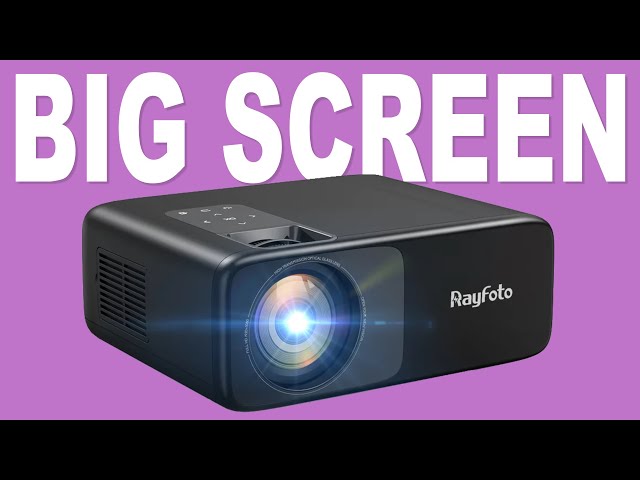 RayFoto RD-881 Multimedia Projector Review - YouTube
