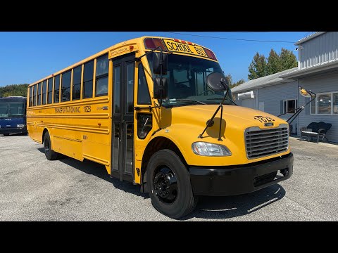 2014 Freightliner Thomas C2 School Bus walkaround video