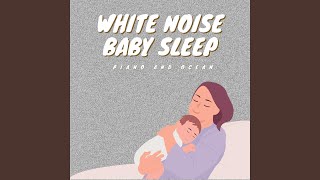 White Noise Piano - Silver Moon (with Sea Sound)