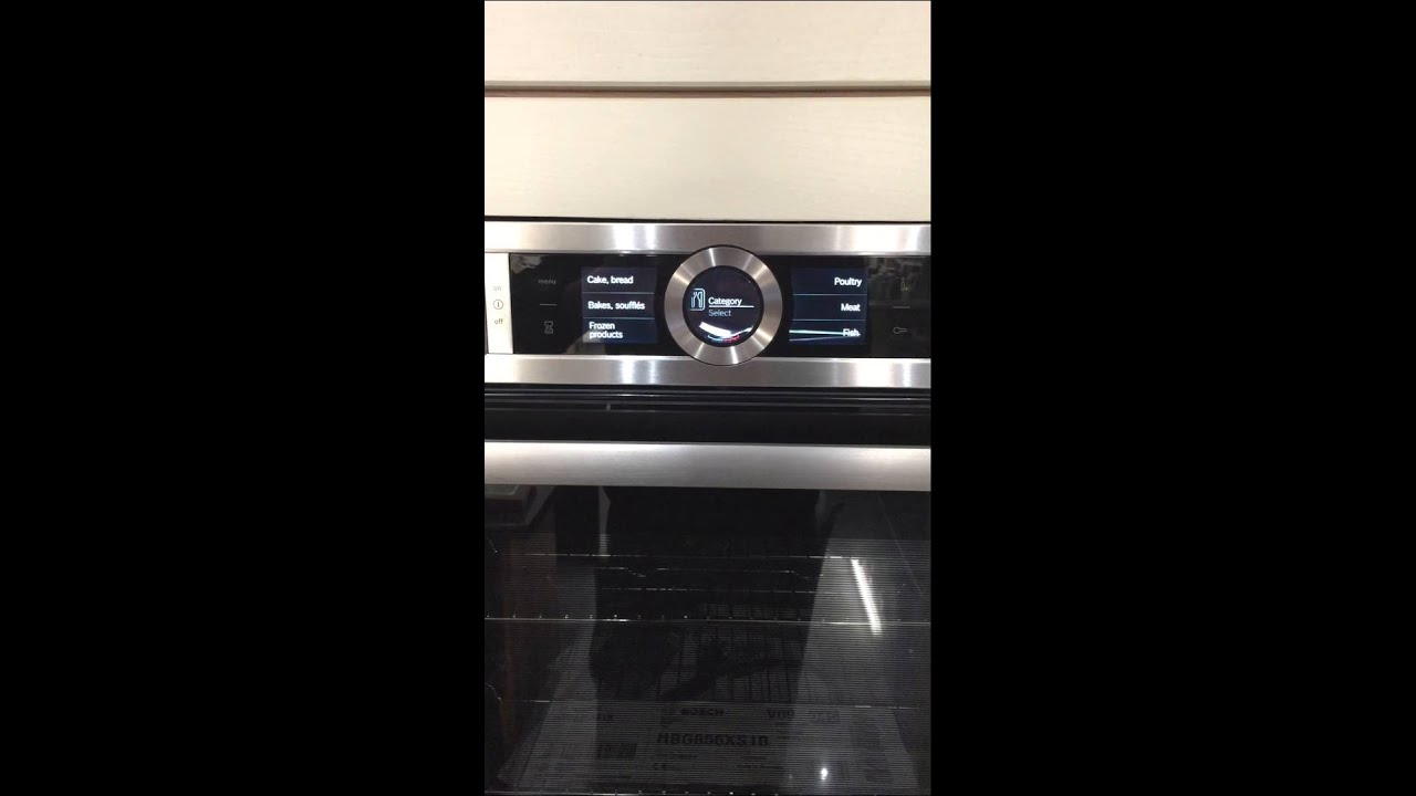 Bosch Serie 8 Accent Line Hbg856Xs1B - Single Oven - Youtube