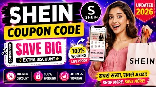 Details SHEIN Coupon Code 2026 || How To Get SHEIN Discount Coupons Update