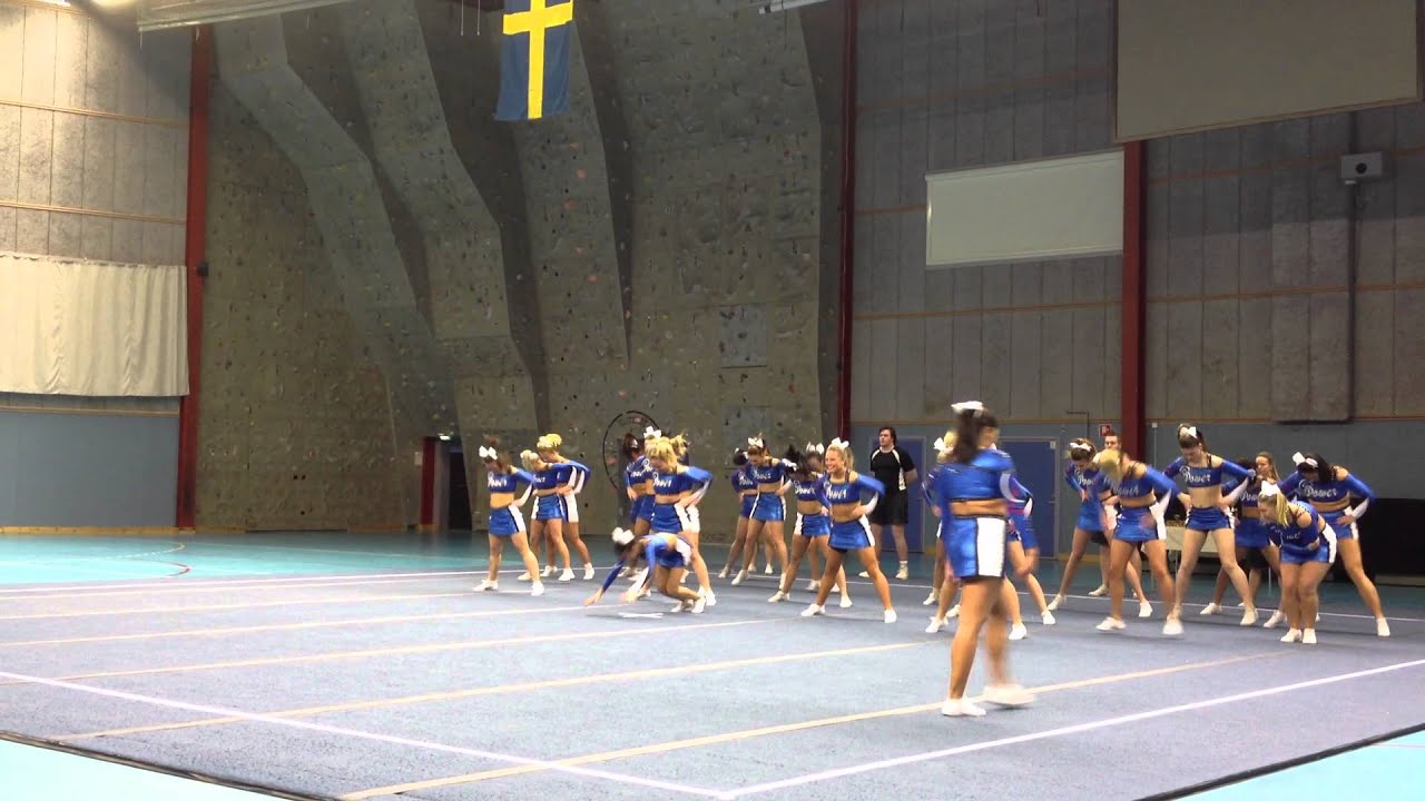 Power Cheer Eagles DM 2012 - förträning