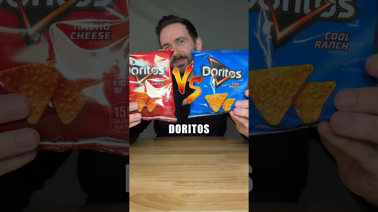 Doritos Nacho Cheese Vs. Cool Ranch 