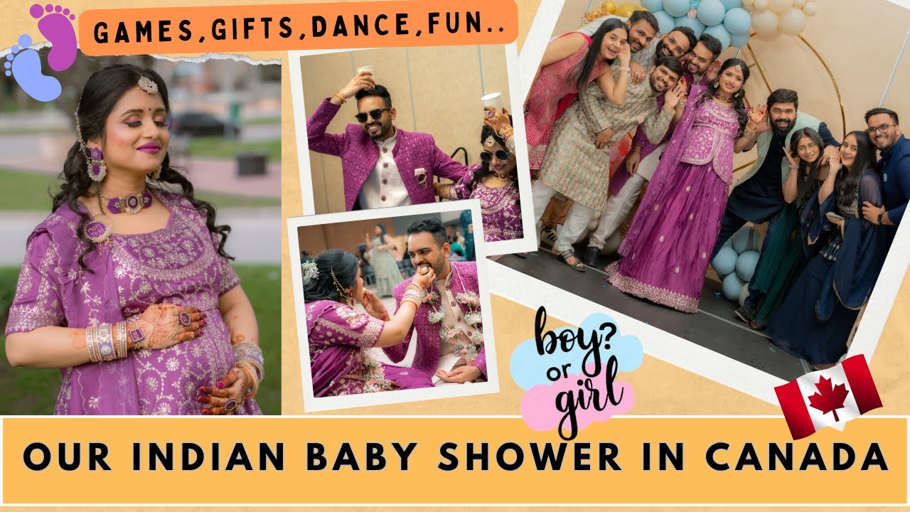 Vrunda's Baby Shower Indian Baby Shower in Canada Godh Bharai
