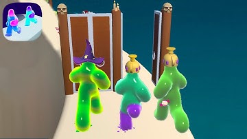 ‎Blob Runner 3D - All Levels Gameplay (Android, iOS Game)