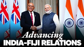 Live Pm Sitiveni Rabuka Of Fiji Meets Pm Modi At Hyderabad House, New Delhi