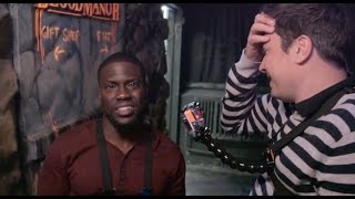 Kevin Hart & Jimmy Fallon Get Scared AF In Haunted House
