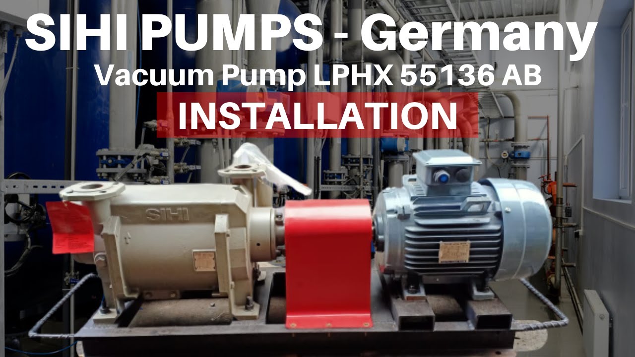 Flowserve SIHI Pumps Vacuum Pump / Compressor LPHX 55136 AB + TECO 3