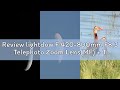 Review lightdow F 420-800mm F8.3 Telephoto Zoom Lens(MF) + T-Mount for Nikon D850/D750/D500/D7500/D6