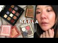 FULL FACE OF NABLA — Glitter Quad, Dreamy 2, Champagne Supernova, Ozone, Bronzer and Blush!