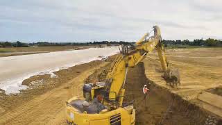 Retour en images sur la construction de l&#39;échangeur d’Agen Ouest (A62)