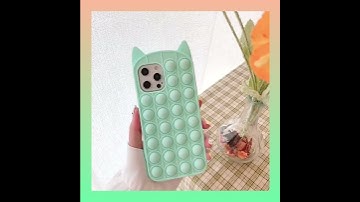 Popit fidget cat iPhone case #popit #youtube #asmar