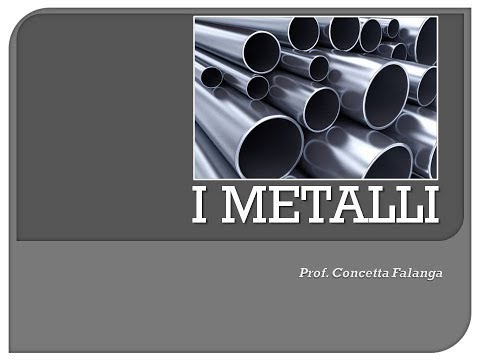 Video: Quale dei seguenti metalli può essere estratto per autoreduzione?