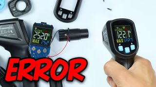 Not Working Properly - Mestek Infrared Thermometer IR03A and a Look Inside a Infrared Thermometer