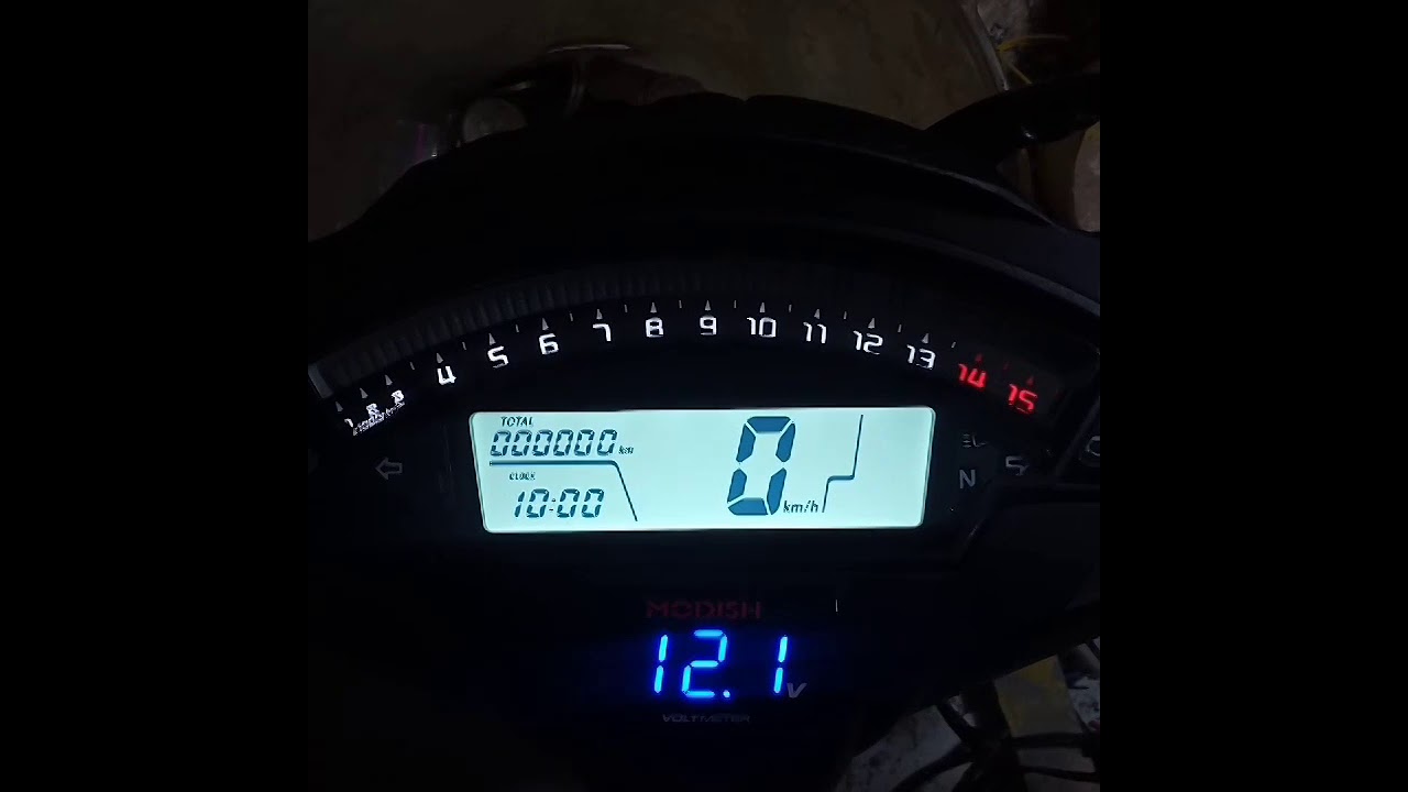 speedometer digital jupiter mx YouTube