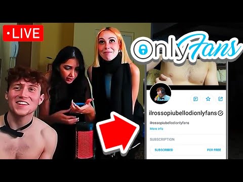 Rosso Apre 0NLYF4NS In Live Con LUCYL3IN e NAOMI DE CRESCENZO! - YouTube