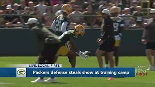 #Defense steals show at first day of #Packers Training Camp