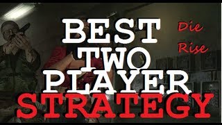 Black Ops 2 Zombies: Die Rise - Best Two Player Strategy! screenshot 4