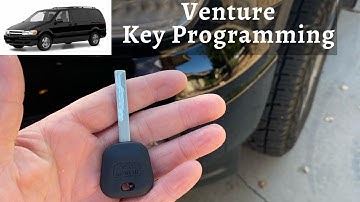 How To Program A Chevy Venture Key 1999 - 2005 DIY Chevrolet Transponder Ignition