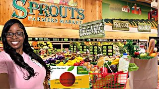 MY FIRST GROCERY SHOPPING ADVENTURE AT SPROUTS FARMER MARKET WITH FOOD STAMPS ! FRESH & AFFORDABLE