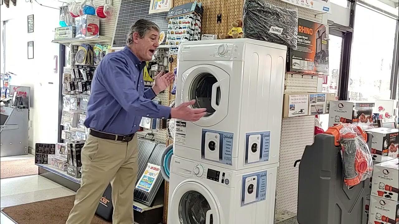 Installing the Splendide washer/dryer combo in the Cat House today. This is  their new model. Super excited to show off this build.…