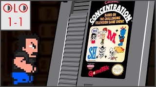 Classic Concentration - NES - Only Level One