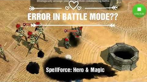 SpellForce Hero and magic - error bug