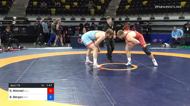 97 Kg Quarterfinal - Samuel Mitchell, Bulls Wrestl...