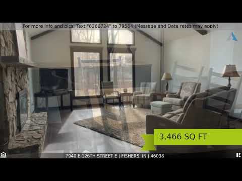 7940 E 126th Street E, Fishers, IN home video tour