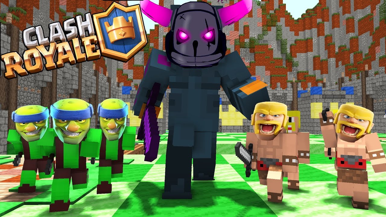 Monster School : CLASH ROYALE EPIC LEGENDARY DECK ATTACK