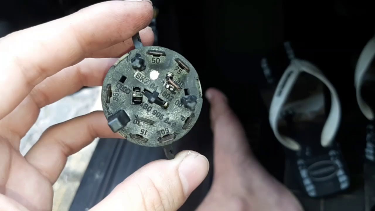 Carro não liga, painel apagado resolvido - comutador de ignição.