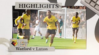 Watford 4-0 Luton Town | Highlights