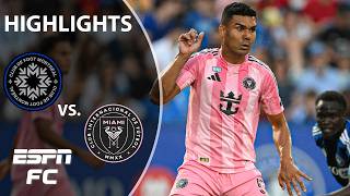 Casemiro makes MLS debut 👀 CF Montreal vs. Inter Miami | MLS Highlights | ESPN FC