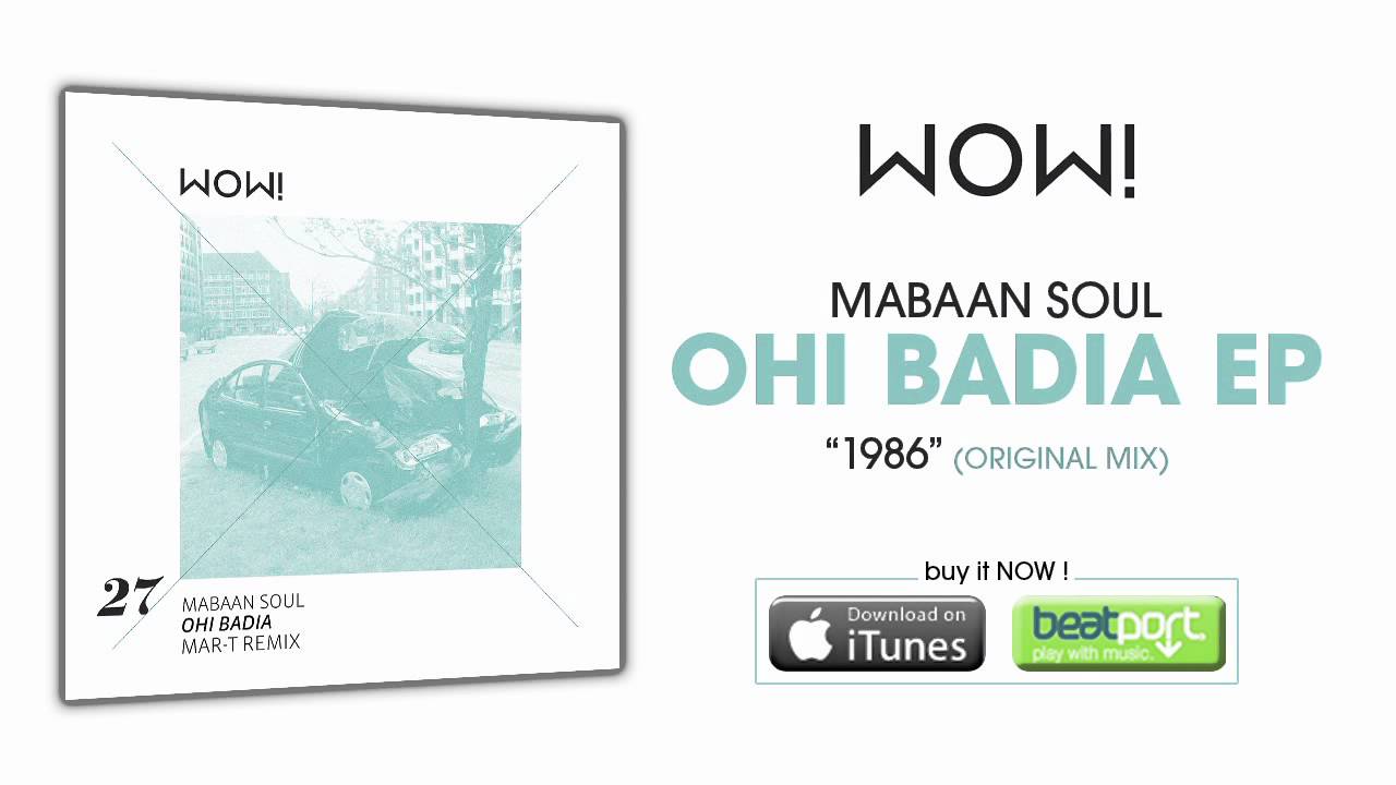 YouTube에서 Mabaan Soul - Ohi Badia EP "1986" (Original Mix) 보기 YouTube에서 Mabaan Soul - Ohi Badia EP "1986" (Original Mix) 보기