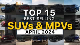 Top 15 Best Selling SUVs & MPVs In India In April 2024